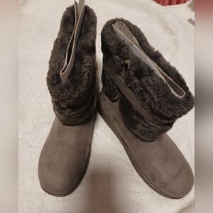 Elegant Fur-Lined Women's Winter Boots